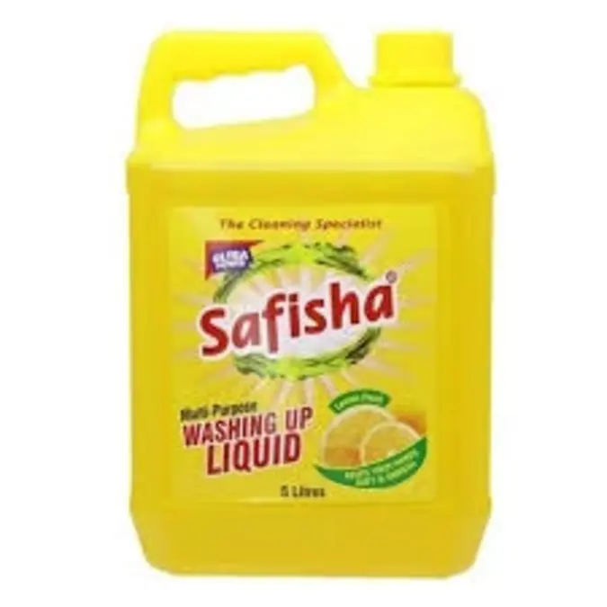 Safisha Washing Up Liquid Lemon 5Lts